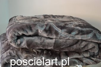 Komplet akryl tłoczony szary