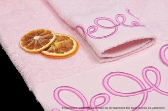 Ręcznik Orientalny róż - śliwka