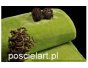 Koc akryl gładki zieleń