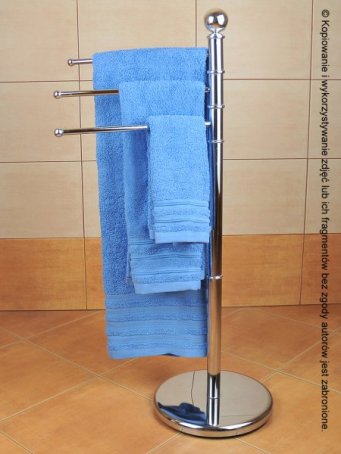 Ręcznik Gładki niebieski